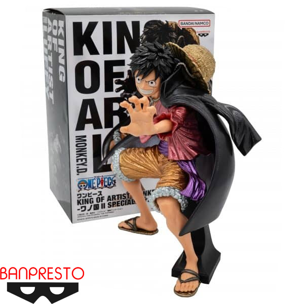 Banpresto One Piece King of Artist Monkey D. Luffy Land of Wano II Special Version Figure